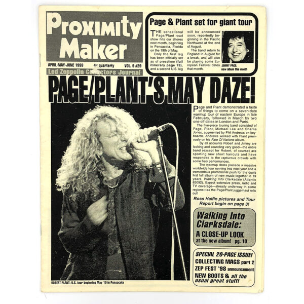 Fanzine <br>Proximity (#29)