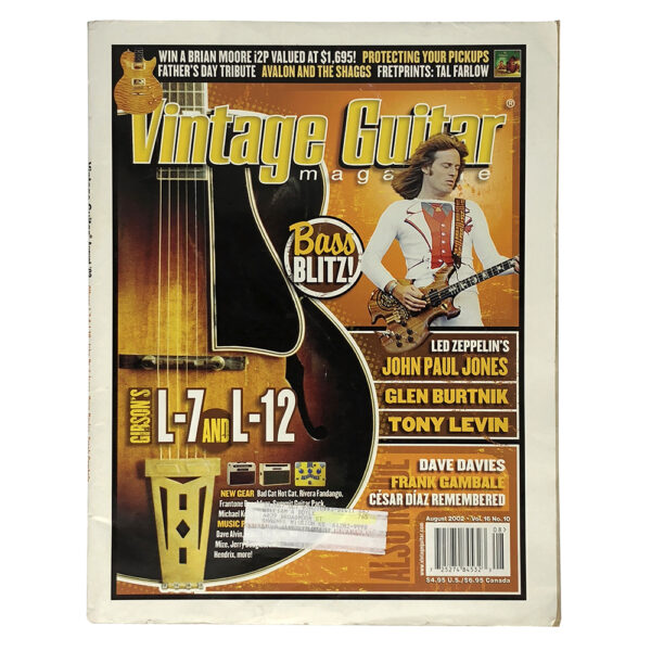 Magazine <br>Vintage Guitar (2002)