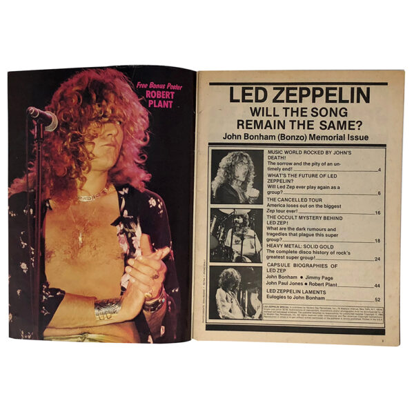Magazine <br>Led Zeppelin Special Collectors Edition (1981) - Image 2