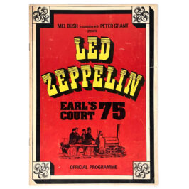 Program <br>1975 <br>Earls Court Arena, London, UK