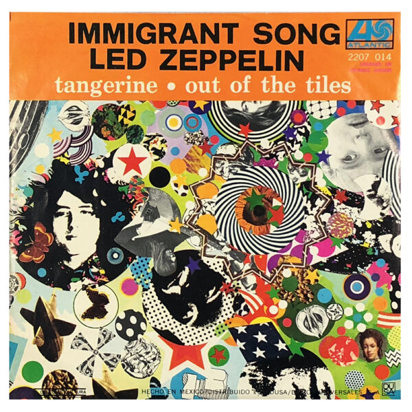 Single <br>Mexico (2207 014) <br>Immigrant Song/Tangerine/Out on the Tiles (#2) - Image 2