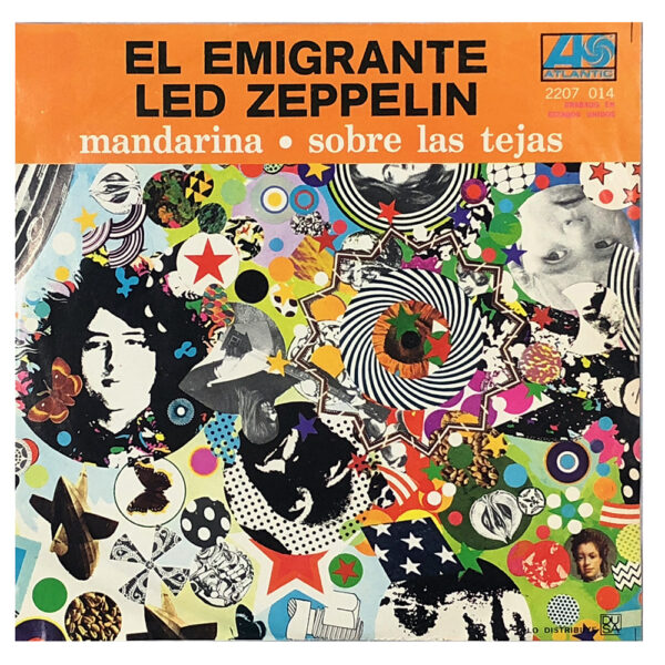 Single <br>Mexico (2207 014) <br>Immigrant Song/Tangerine/Out on the Tiles (#2)