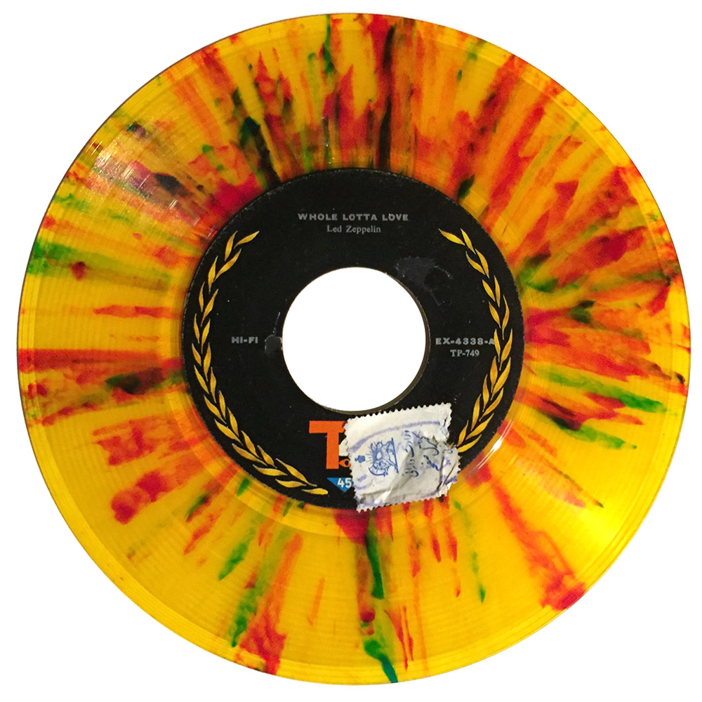 Single <br>Iran (EX-4338) <br>Whole Lotta Love / Instant Karma / Maudie (#2)