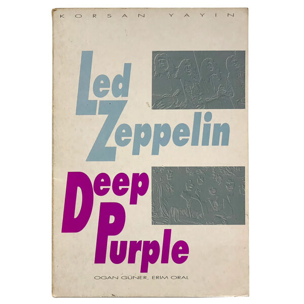 Book <br>Led Zeppelin Deep Purple (Turkey)