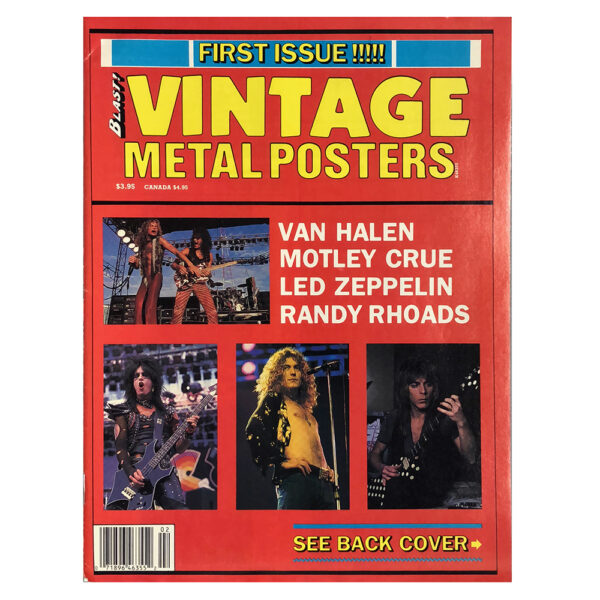 Magazine <br>Blast! Vintage Metal Posters (1988)