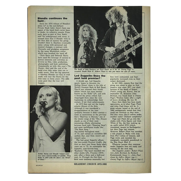 Magazine <br>Circus (1982) - Image 2