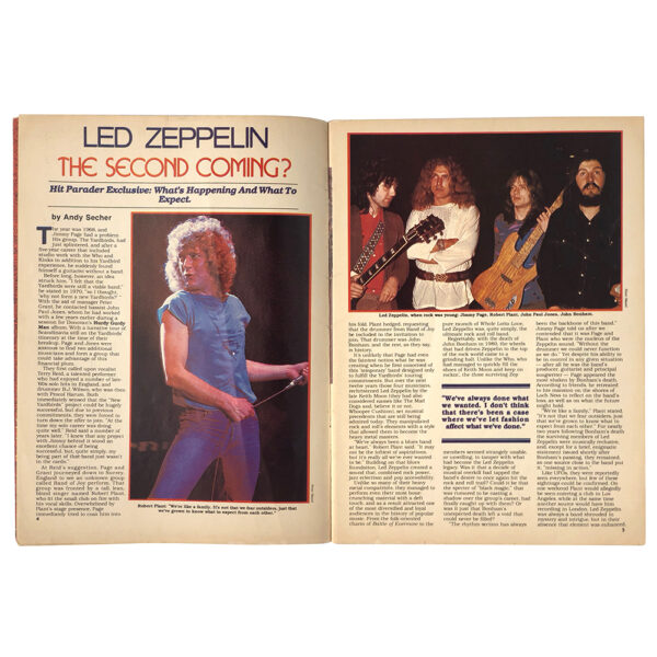 Magazine <br>Hit Parader (1982) - Image 2