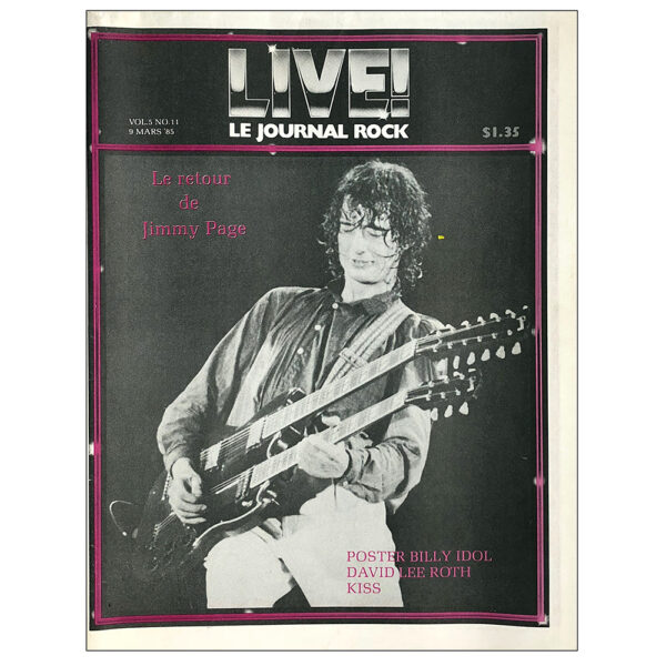 Magazine <br>LIVE! Le Journal Rock (1985)