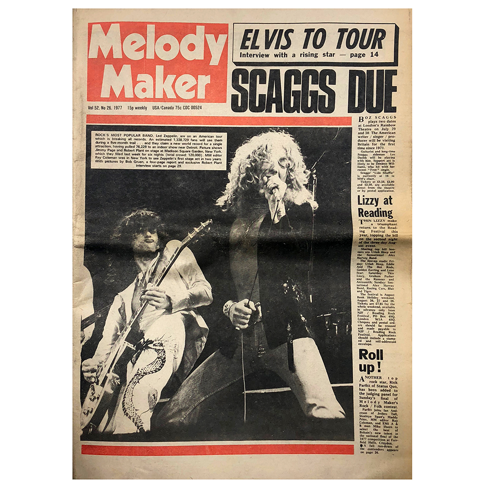 Magazine <br>Melody Maker (1977)