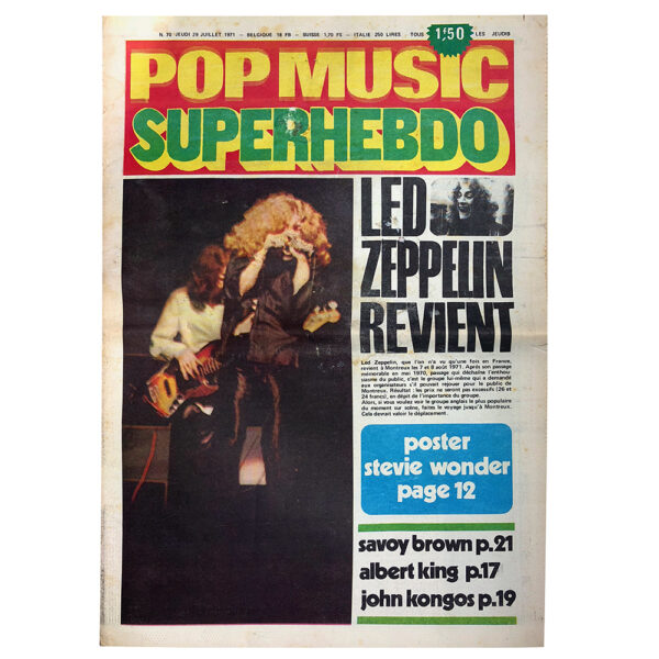 Magazine <br>Pop Music Superhebdo (1971)