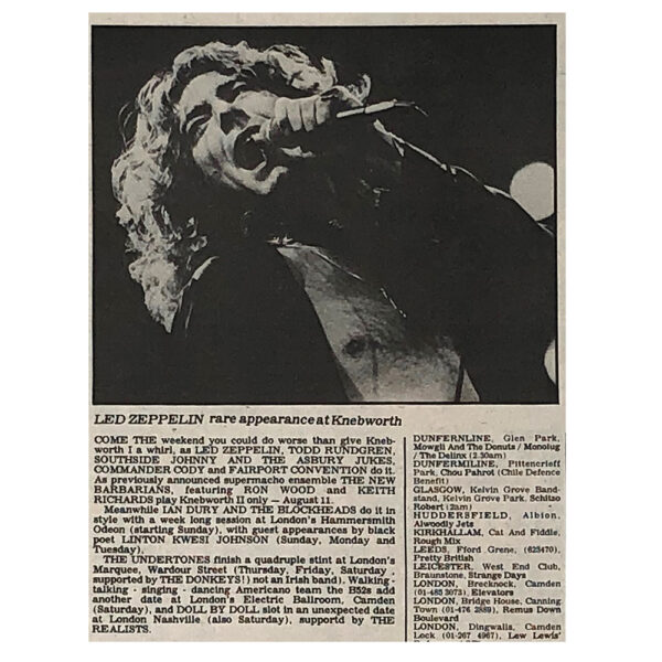 Magazine <br>Record Mirror (1979) - Image 2