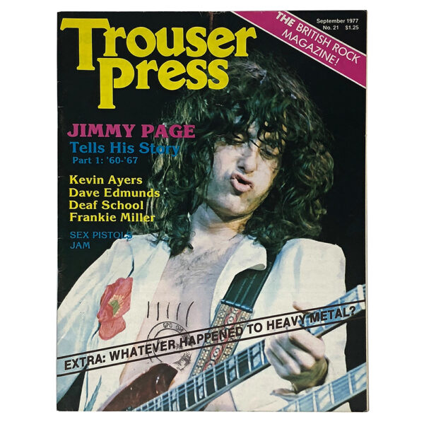 Magazine <br>Trouser Press (1977)