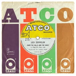 Single <br>Brazil (ATCS 10.062) <br>Over The Hills and Far Away/Dancing Days