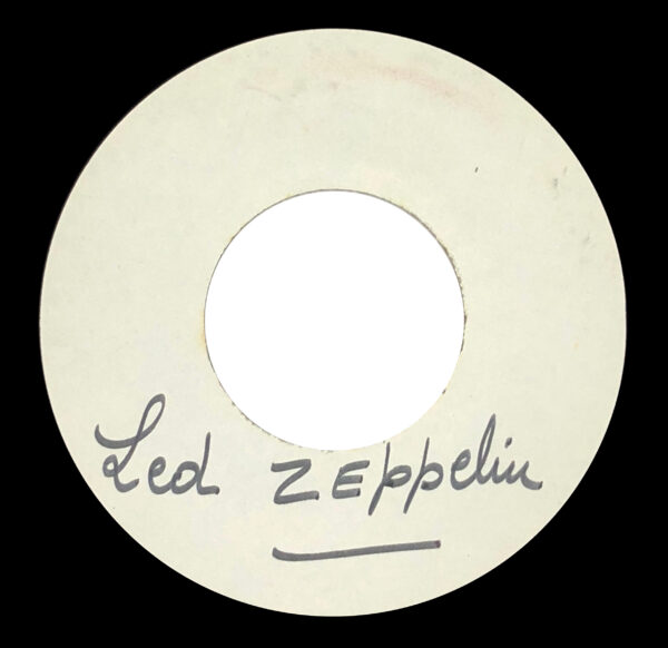 Single <br>France (650226L) <br>Immigrant Song / Hey, Hey What Can I Do (Test Pressing) - Image 2