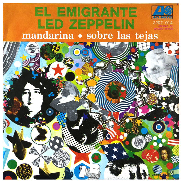 Single <br>Mexico (2207 014) <br>Immigrant Song / Tangerine / Out on the Tiles (#1)