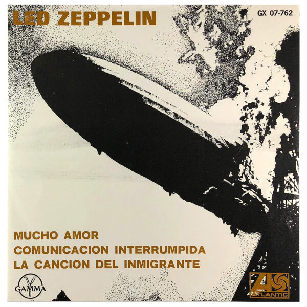 Single <br>Mexico (GX07-762) <br>Whole Lotta Love / Communication Breakdown / Immigrant Song (#1)