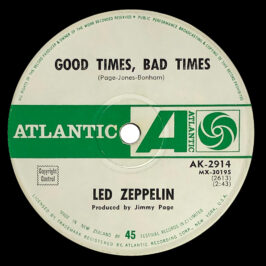 Single <br>New Zealand (AK-2914) <br>Good Times Bad Times/Communication Breakdown (#1)