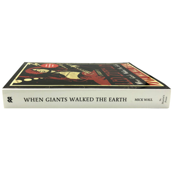 Book <br>When Giants Walked the Earth, 2009 (UK) uncorrected proof - Image 3