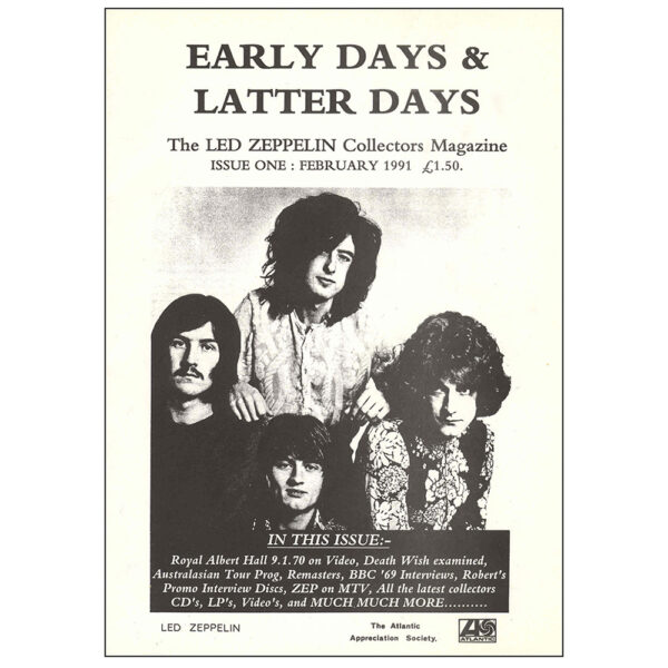 Fanzine <br>Early Days & Latter Days (#1)