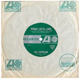 Single <br>Australia (AK-3412) <br>Whole Lotta Love / Living Loving Maid (#1)