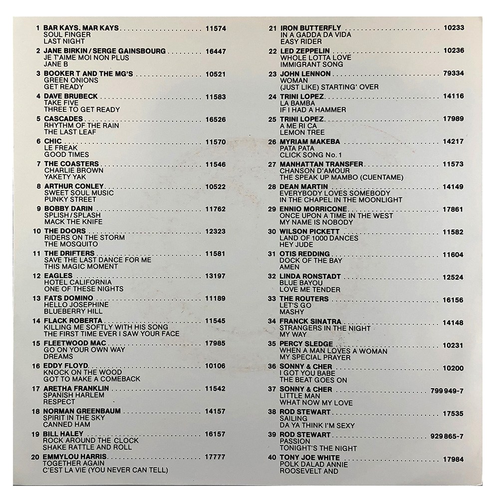 Single <br>France (ATL 10.236) <br>Whole Lotta Love / Immigrant Song - Image 3