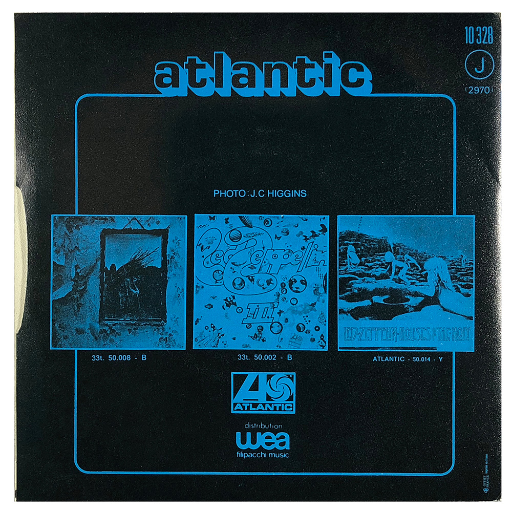 Single <br>France (10 328) <br>Dancing Days / Over The Hills and Far Away - Image 2