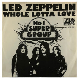 Single <br>Belgium (BE 650186) <br>Whole Lotta Love / Living Loving Maid (#1)