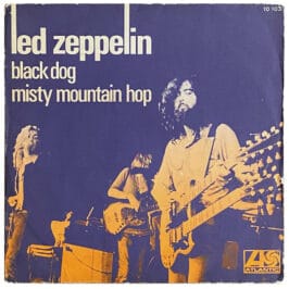 Single <br>France (10103) <br>Black Dog / Misty Mountain Hop (#2)