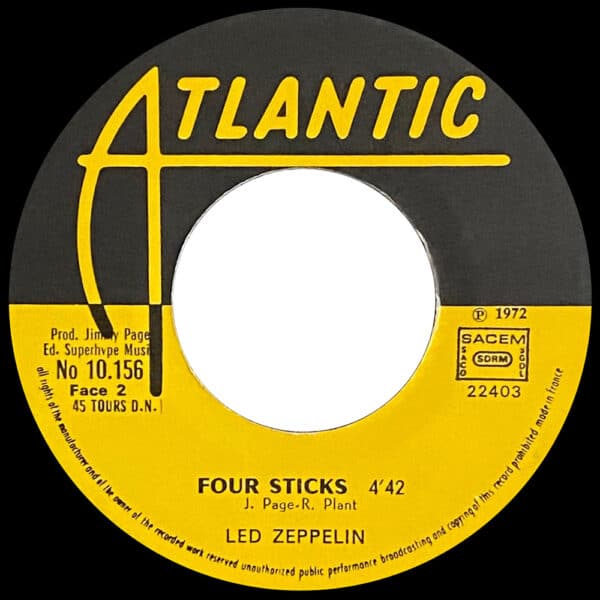 Single <br>France (10156) <br>Rock and Roll / Four Sticks (#1) - Image 4