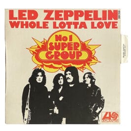Single <br>France (650186) <br>Whole Lotta Love / Living Loving Maid (#1)