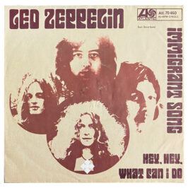 Single <br>Germany (ATL. 70.460) <br>Immigrant Song / Hey, Hey What Can I Do (#2)