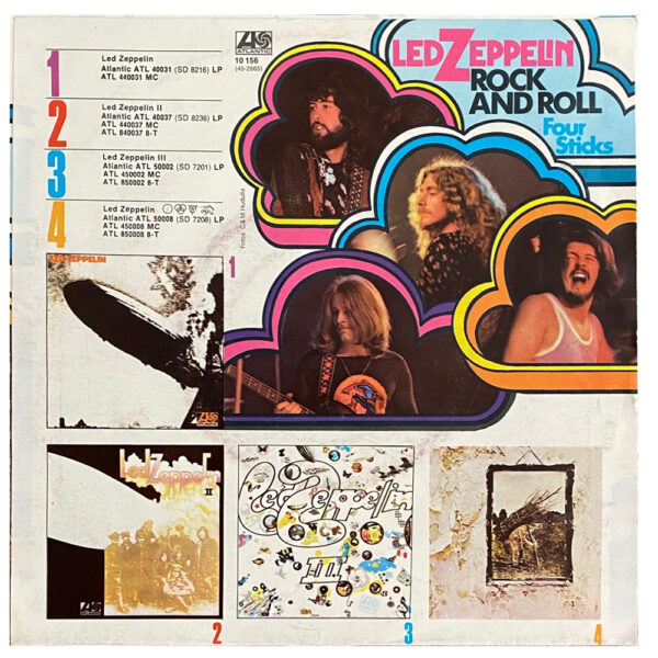 Single <br>Germany (ATL 10156) <br>Rock and Roll / Four Sticks (#1) - Image 2