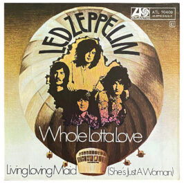 Single <br>Germany (ATL. 70.409) <br>Whole Lotta Love / Living Loving Maid (#1)