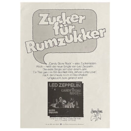 Presence (1976) <br>Flyer (Germany)