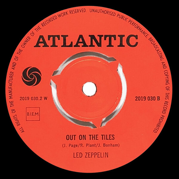 Single <br>Holland (2019 030) <br>Bron-Y-Aur Stomp / Out On The Tiles (#3) - Image 3
