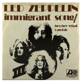 Single <br>Holland (2091 043) <br>Immigrant Song / Hey, Hey What Can I Do (#3)