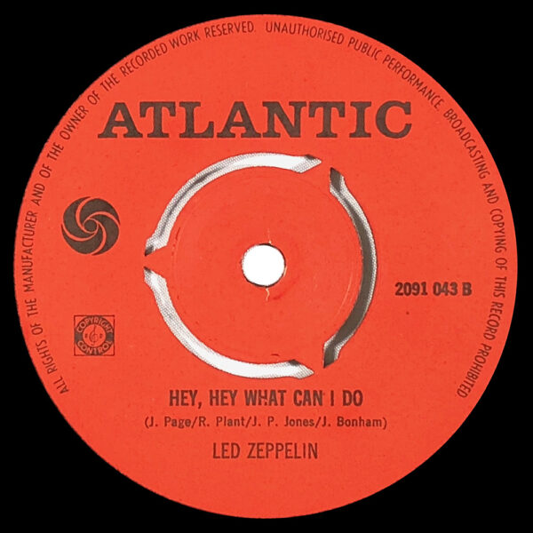 Single <br>Holland (2091 043) <br>Immigrant Song / Hey, Hey What Can I Do (#3) - Image 3