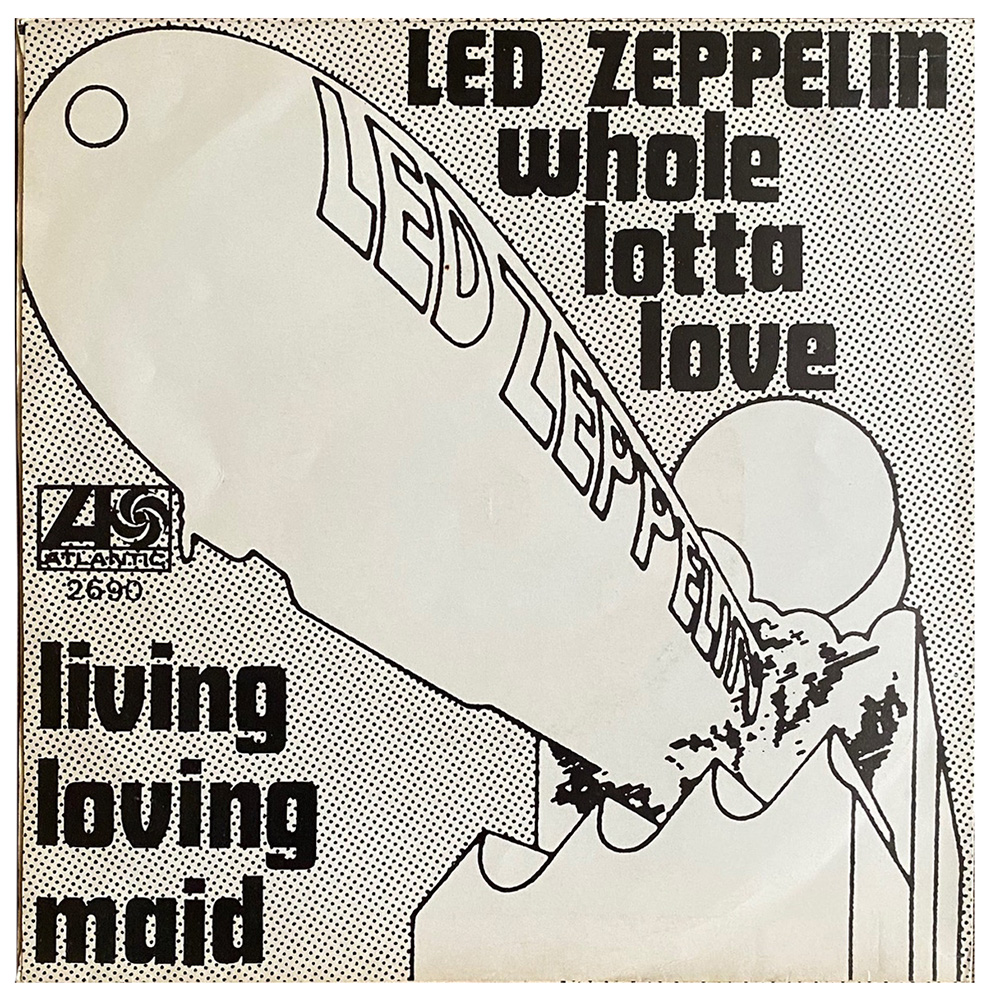 Single <br>Holland (2690) <br>Whole Lotta Love / Living Loving Maid (#2) - Image 2