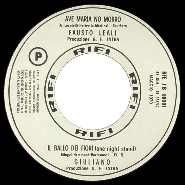 Single <br>Italy (RFE JB 98001) <br>Whole Lotta Love (Promo) - Image 2