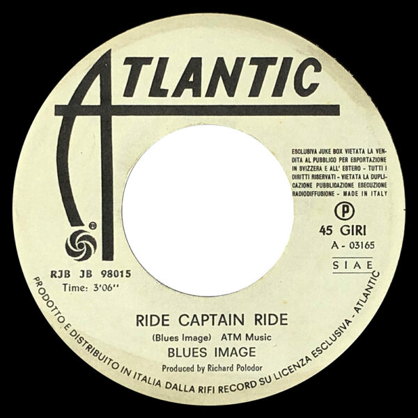 Single <br>Italy (RJB JB 98015) <br>Heartbreaker / Ride Captain Ride (Promo) - Image 3