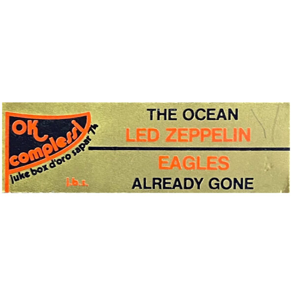Single <br>Italy (J. B. 55) <br>The Ocean / Already Gone (Promo) - Image 5