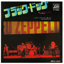 Single <br>Japan (P-136A) <br>Black Dog / Misty Mountain Hop