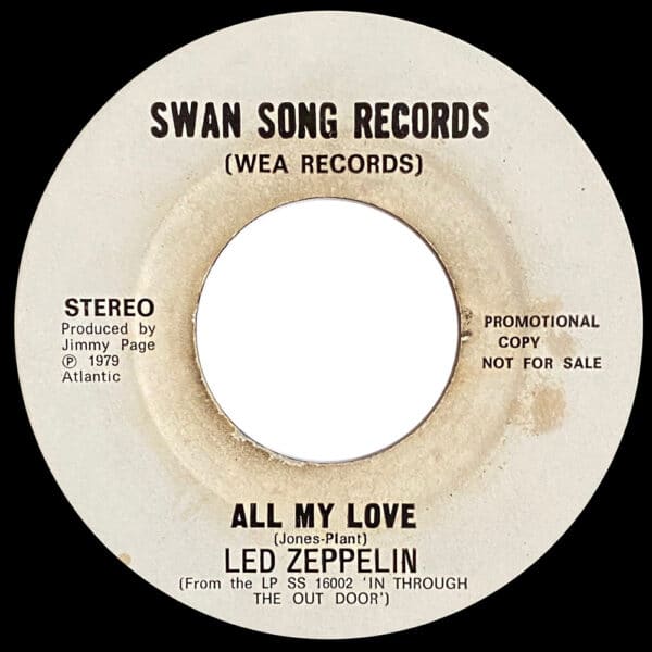 Single <br>Philippines (N/A) <br>All My Love (Promo)