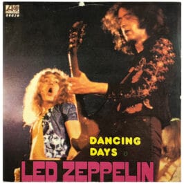 Single <br>Yugoslavia (ATL 26076) <br>Over The Hills and Far Away / Dancing Days (#1)