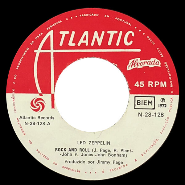 Single <br>Portugal (N-28-128) <br>Rock and Roll / Four Sticks (#3) - Image 4
