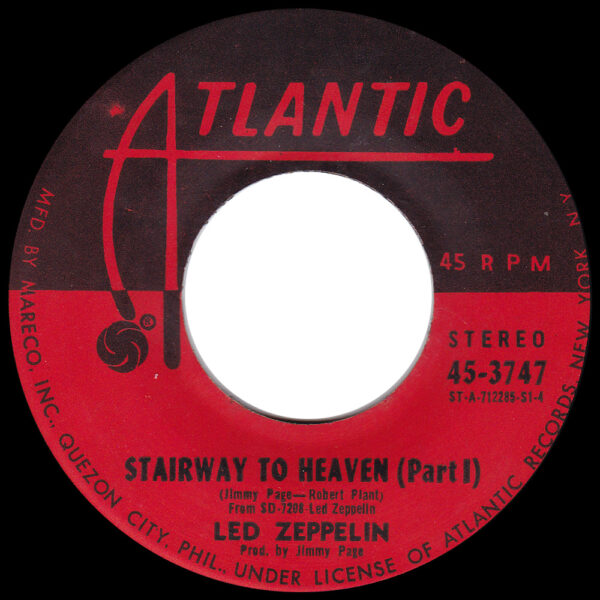 Single <br>Philippines (45-3747) <br>Stairway To Heaven (#1)