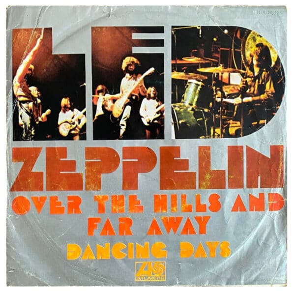 Single <br>Portugal (N-S-28-138) <br>Over The Hills and Far Away / Dancing Days (#1)