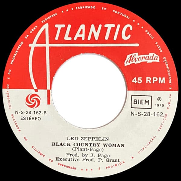 Single <br>Portugal (N-S-28-162) <br>Trampled Under Foot / Black Country Woman (#1) - Image 4