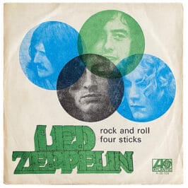 Single <br>Portugal (N-28-128) <br>Rock and Roll / Four Sticks (#2)