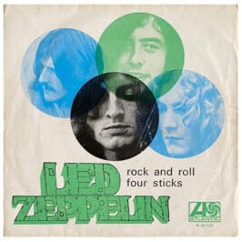 Single <br>Portugal (N-28-128) <br>Rock and Roll / Four Sticks (#6)